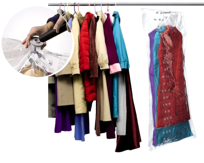 ORDINETT Θήκη Φύλαξης Φορέματος με Αναρρόφηση Αέρα - ORDINETT - 04580