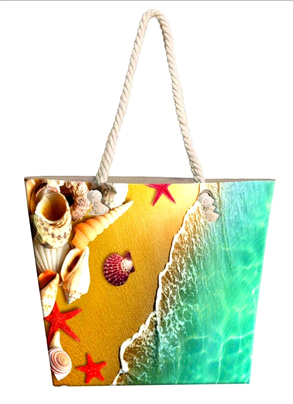 DimCol Τσάντα Θαλάσσης Polyester 40x45εκ. Coast 18 DimCol (Ύφασμα: Polyester) - DimCol - 33464307004