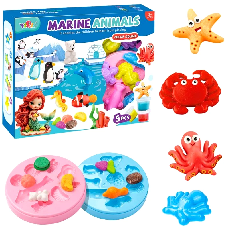 Toy Markt Ζυμαράκια Θαλάσσια Ζώα 27x6x21εκ. Toy Markt 71-3515 - Toy Markt - 71-3515