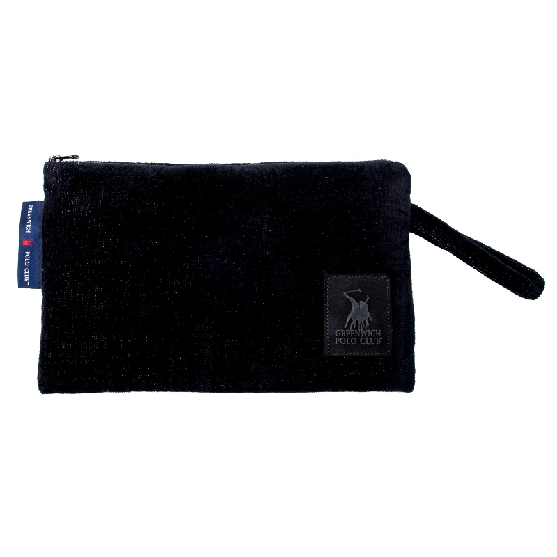 Νεσεσέρ Θαλάσσης Βαμβακερό 30x22εκ. Essential 4017 Black Greenwich Polo Club (Ύφασμα: Βαμβάκι 100%, Χρώμα: Μαύρο) - Greenwich Polo Club - 269223004017 φωτογραφία