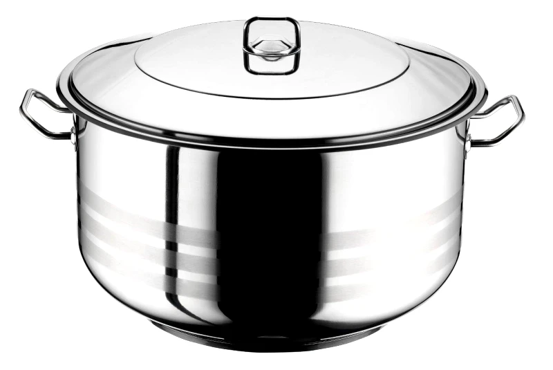 Isfa Metal Κατσαρόλα Ανοξείδωτη Arian 430 Isfa Metal 30x20εκ.- 13ltr ISF00100130 (Υλικό: Ανοξείδωτο) - Isfa Metal - ISF00100130