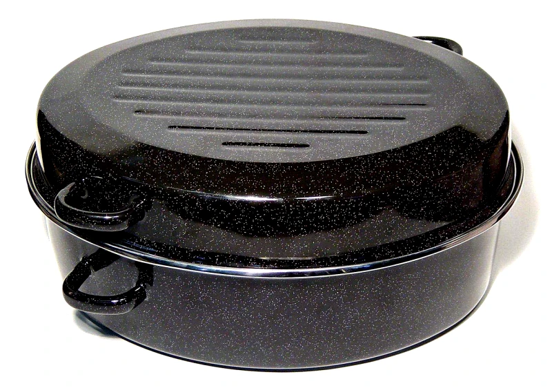 Max Home Γάστρα Εμαγιέ Μαύρη Max Home 6lt ET73800038 (Χρώμα: Μαύρο, Υλικό: Εμαγιέ) - Max Home - ET73800038