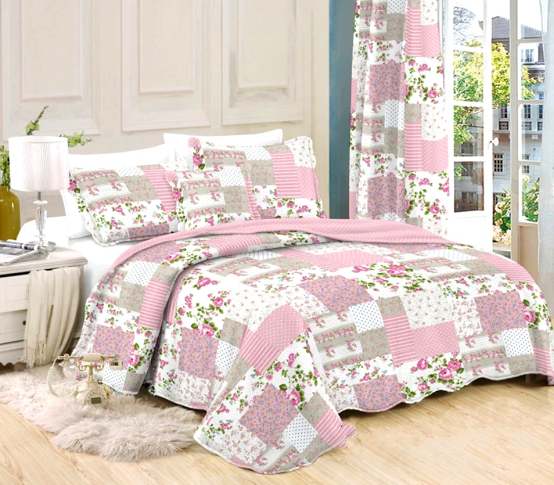 DimCol Σετ Κουβερλί Micropercal Υπέρδιπλο 220x240εκ. 345 Dimcol (Μέγεθος: Υπέρδιπλα) - DimCol - 1535045515734500