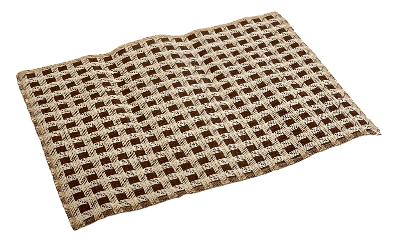 ESPIEL Σουπλά Καφέ-Μπεζ Καρώ ESPIEL 45x30εκ. DYT114K6 (Σετ 6 Τεμάχια) (Χρώμα: Καφέ) - ESPIEL - DYT114K6