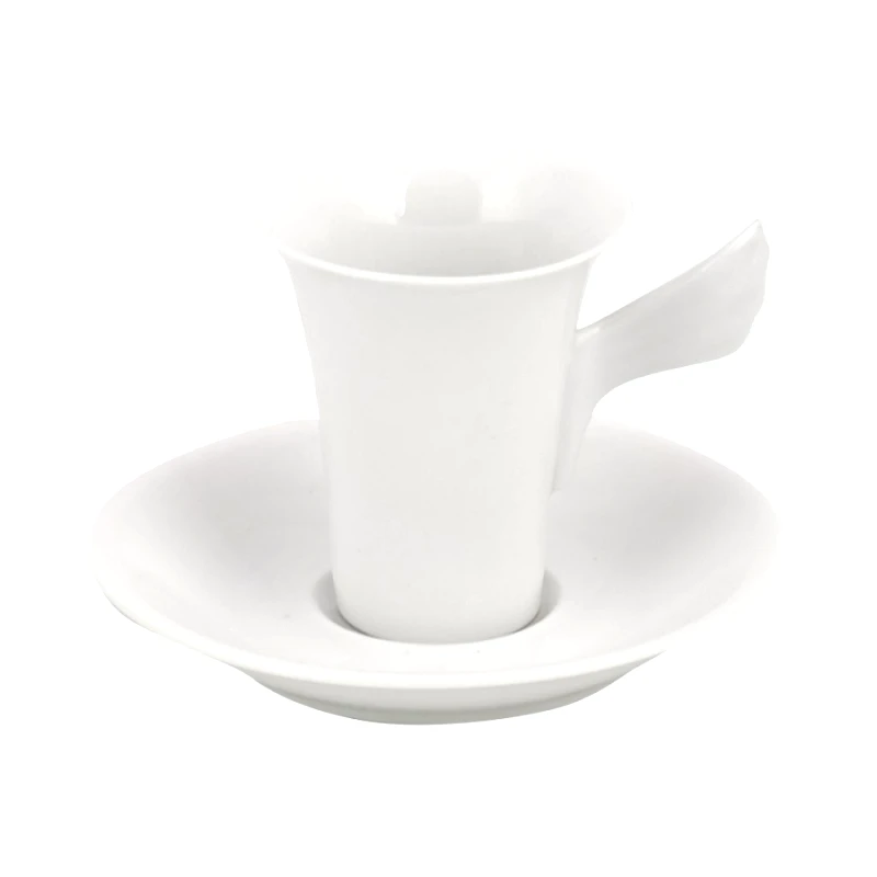 WM COLLECTION Σετ 6τμχ Φλυτζάνια Καφέ Πορσελάνης WM Collection 100ml N358/A (Υλικό: Πορσελάνη) - WM COLLECTION - N358/A