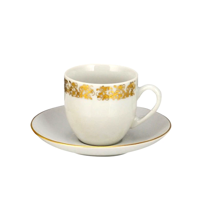 WM COLLECTION Σετ 6τμχ Φλυτζάνια Καφέ Πορσελάνης WM Collection 100ml N70053 (Υλικό: Πορσελάνη) - WM COLLECTION - N70053-coffee