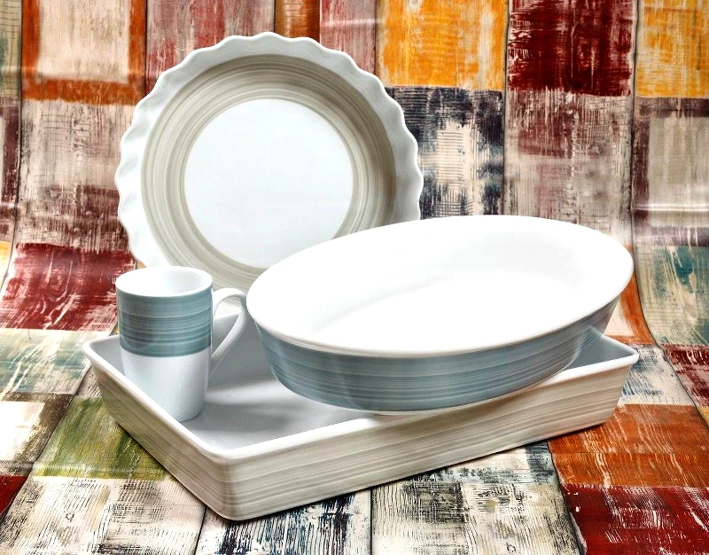 CRYSPO TRIO Πυρίμαχο Πορσελάνης Σε 2 Αποχρώσεις Pinelies 41εκ. CRYSPO TRIO Petrol (Υλικό: Πορσελάνη) - CRYSPO TRIO - 26.470.79-petrol