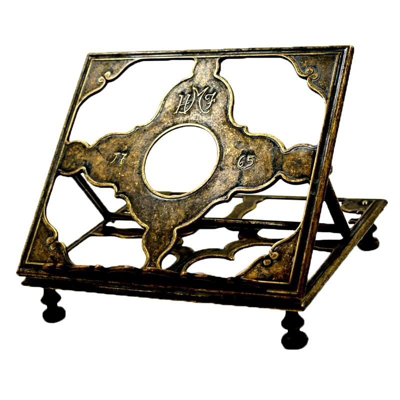 Royal Art Collection Αναλόγιο Μπρούτζινο 29,5x25,5x30εκ. Royal Art STL1041BR (Χρώμα: Αντικέ, Υλικό: Μπρούτζινο) - Royal Art Collection - STL1041BR