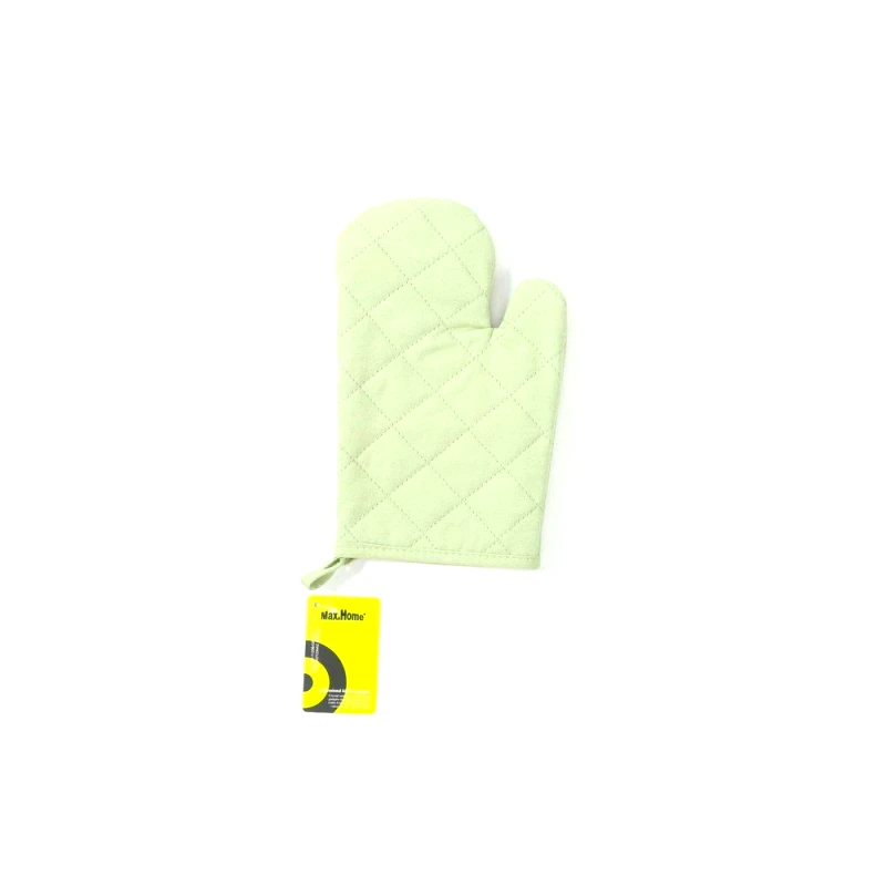 Max Home Γάντι Κουζίνας Βαμβακερό Πράσινο 15x25εκ. Max Home OL1120000B (Ύφασμα: Βαμβάκι 100%, Χρώμα: Πράσινο ) - Max Home - OL1120000B