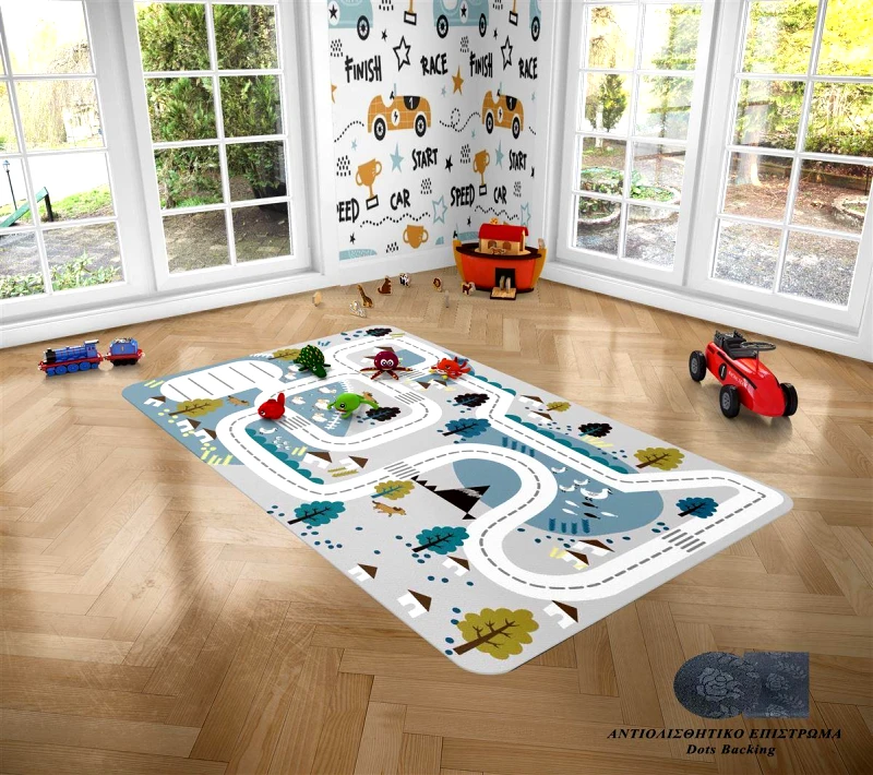 DimCol Χαλί Παιδικό Συνθετικό 135x200εκ. Playground 290 DimCol - DimCol - 1426961311129000