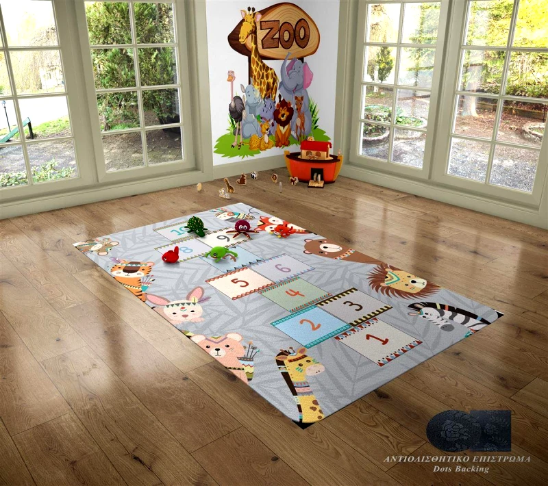 DimCol Χαλί Παιδικό Συνθετικό 135x200εκ. Hopscotch 291 DimCol - DimCol - 1426961311229100