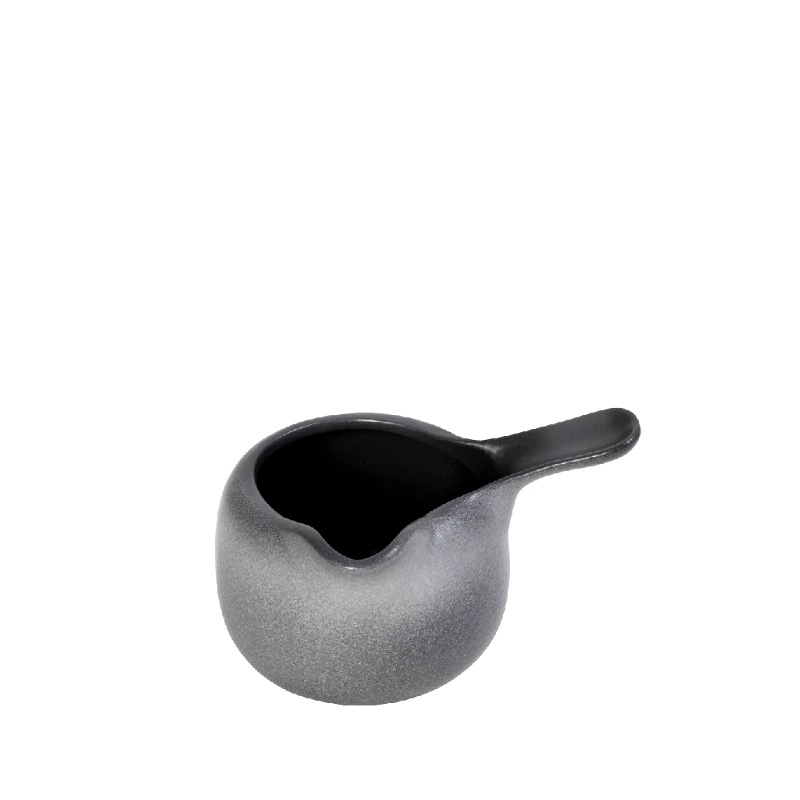 ESPIEL Σαλτσιέρα Πορσελάνης Γκρι Siders ESPIEL 8x6,5εκ.-125ml FUK331K6 (Σετ 6 Τεμάχια) (Υλικό: Πορσελάνη, Χρώμα: Γκρι) - ESPIEL - FUK331K6