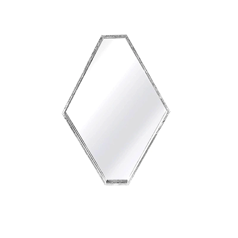 Art Et Lumiere Καθρέπτης Τοίχου Μεταλλικός Ασημί Art Et Lumiere 44,5x7,5x60,5εκ. 29905 (Υλικό: Μεταλλικό, Χρώμα: Ασημί ) - Art Et Lumiere - lumiere_29905