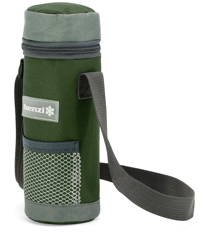 benzi Θήκη Μπουκαλιού Ισοθερμική Polyester 500ml benzi 5662 ladi (Ύφασμα: Polyester, Χρώμα: Λαδί) - benzi - BZ-5662-ladi