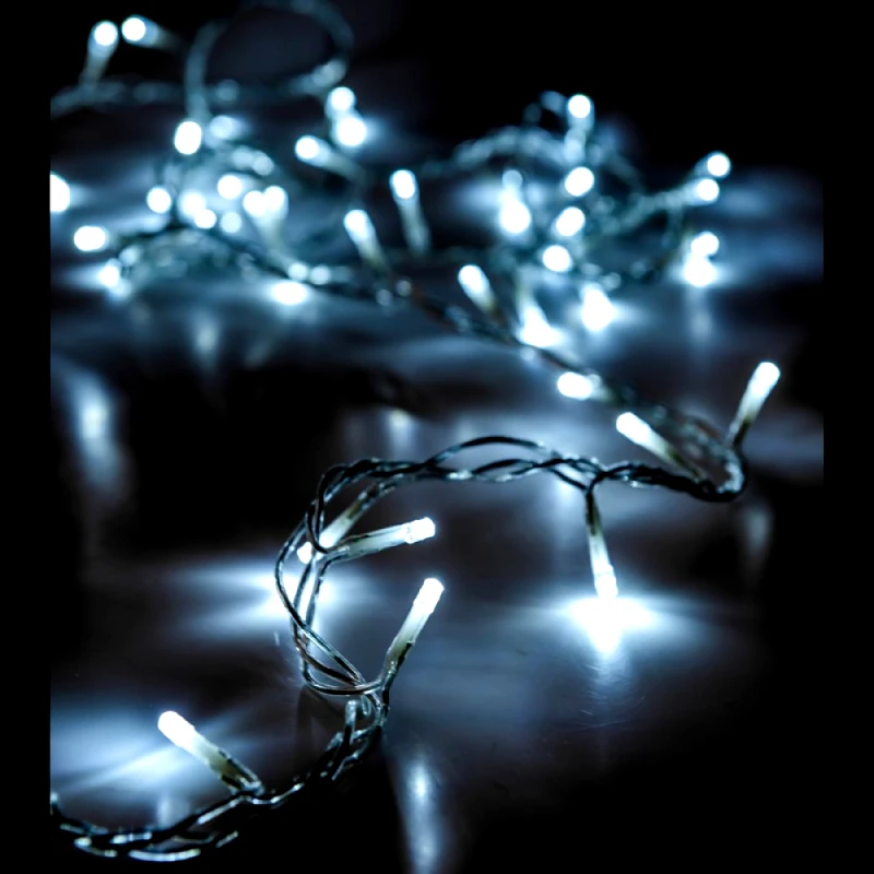 Iliadis Λαμπάκια 200 Led Σταθερό Ψυχρό Λευκό Φως 10μ. iliadis 75025 - Iliadis - il_75025