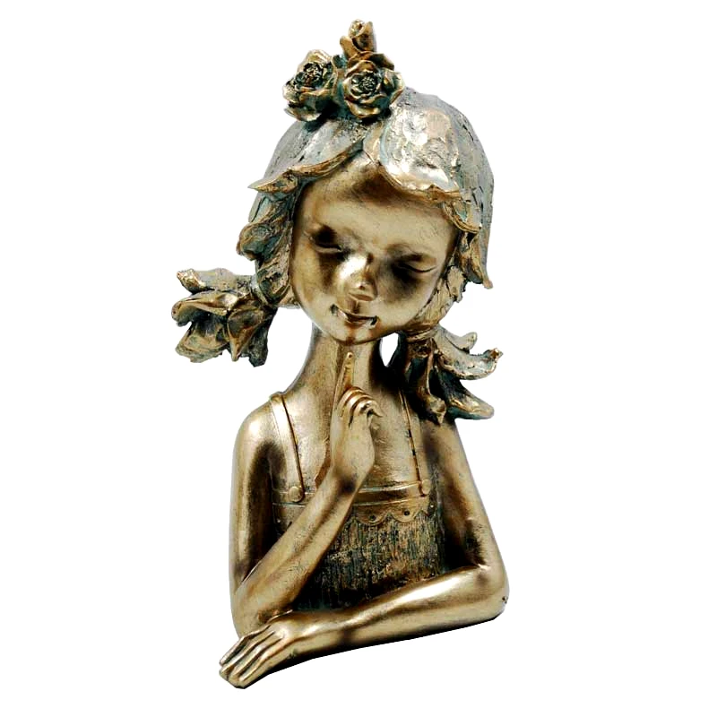 Royal Art Collection Διακοσμητικό Κορίτσι Πολυεστερικό Royal Art 15x12x27,5εκ. LAN9/05 (Υλικό: Πολυεστερικό) - Royal Art Collection - LAN9/05