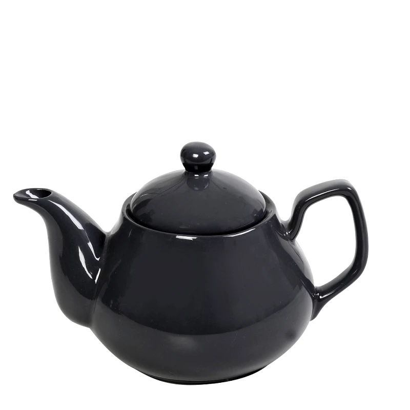 ESPIEL Τσαγιέρα Stoneware Anthracite Essentials ESPIEL 21x17x15εκ. OWB108K1 (Χρώμα: Ανθρακί, Υλικό: Stoneware) - ESPIEL - OWB108K1