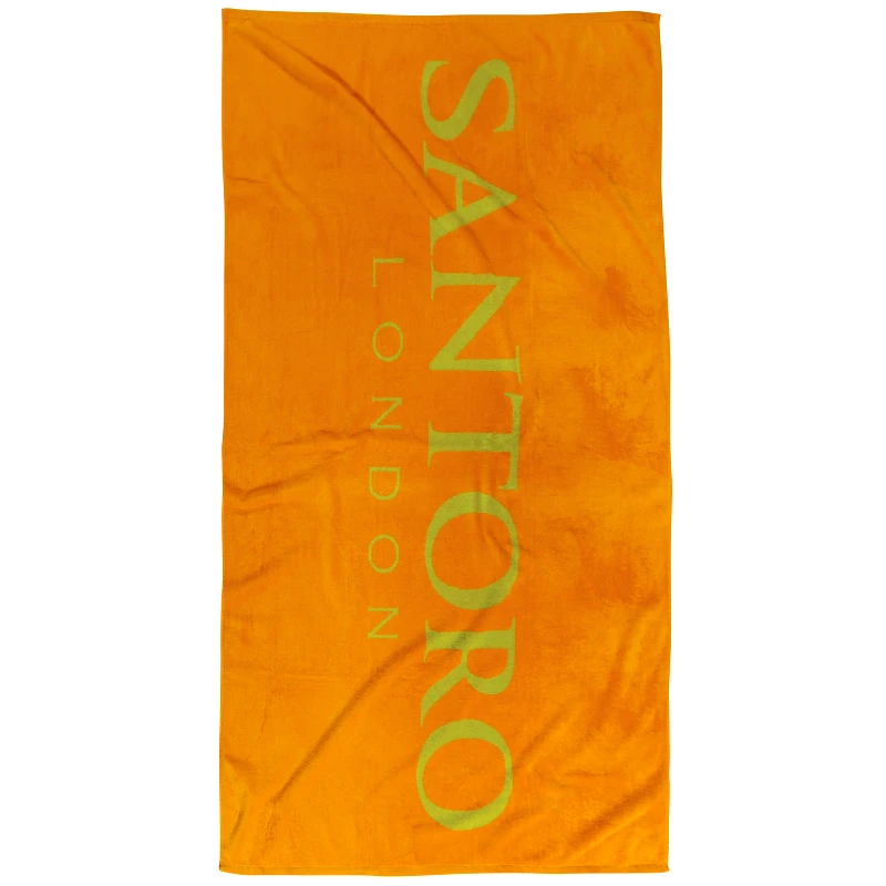 SANTORO Πετσέτα Θαλάσσης Βαμβακερή 100x170εκ. Cartoon 5858 Santoro (Ύφασμα: Βαμβάκι 100%, Χρώμα: Πορτοκαλί) - SANTORO - 420708105858