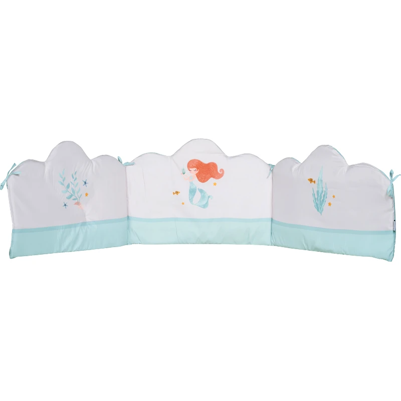 Das Baby Πάντα Κούνιας Microfiber 45x195εκ. Digital Print Fun 4876 Λιλά-Μέντα-Ροζ Das Baby (Ύφασμα: Microfiber, Χρώμα: Ροζ) - Das Baby - 600011104876