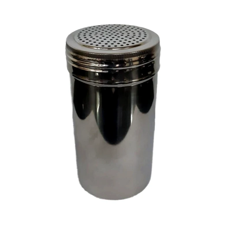 Max Home Βάζο Ζάχαρης Άχνης Ανοξείδωτο Max Home Φ6,5x14εκ. UR41110700 (Υλικό: Ανοξείδωτο, Χρώμα: Inox) - Max Home - UR41110700