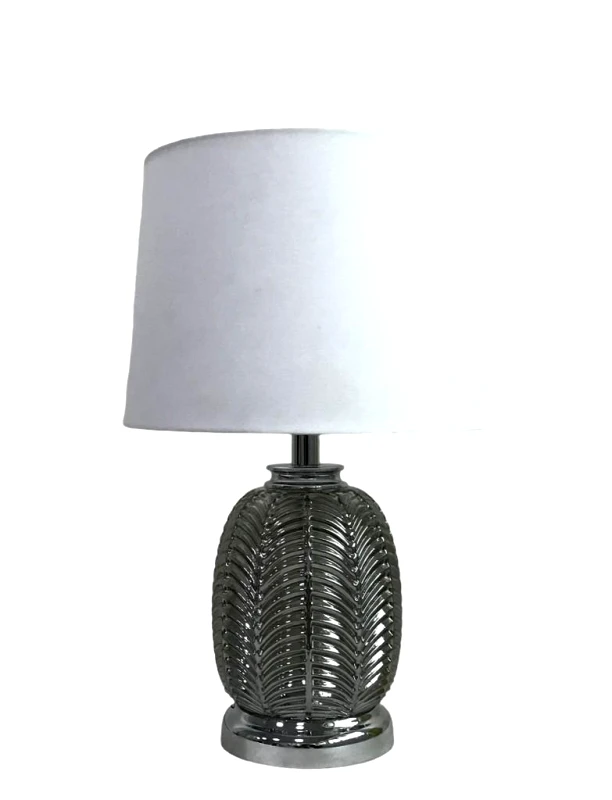 Oriana Ferelli Επιτραπέζιο Φωτιστικό Μεταλλικό Ασημί Oriana Ferelli 40εκ. LK23066040 (Υλικό: Μεταλλικό, Χρώμα: Ασημί ) - Oriana Ferelli - LK23066040