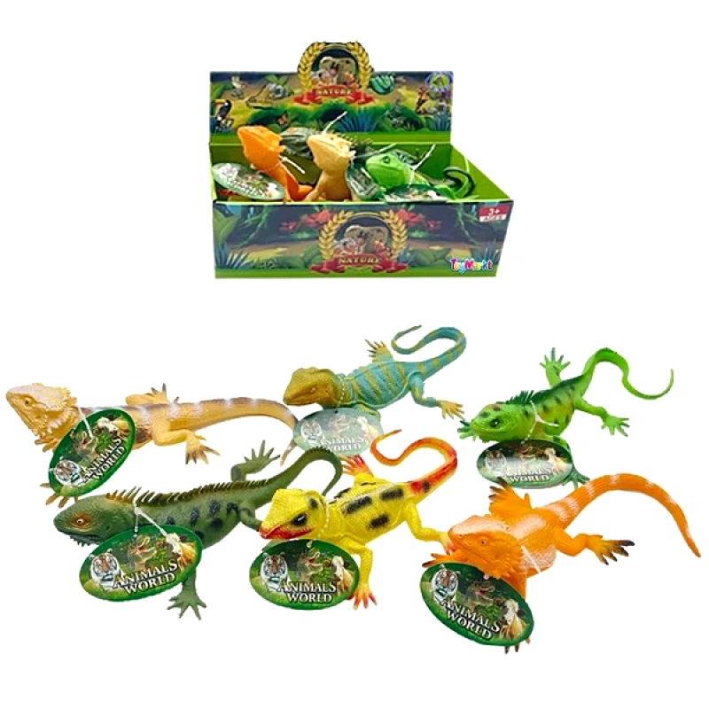 Toy Markt Ερπετά Σετ 6τμχ Σε Κουτί 26x16x8εκ. Toy Markt 71-3397 - Toy Markt - 71-3397