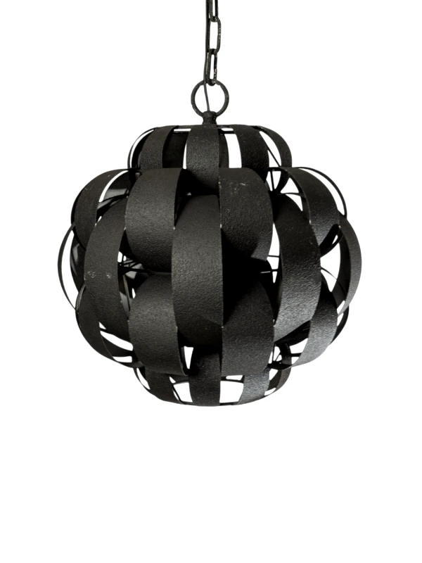 ZEN COLLECTION Φωτιστικό Οροφής Μεταλλικό Μαύρο 42x42x44εκ. Zen Collection 25.16.51591 (Υλικό: Μεταλλικό, Χρώμα: Μαύρο) - ZEN COLLECTION - 25.16.51591