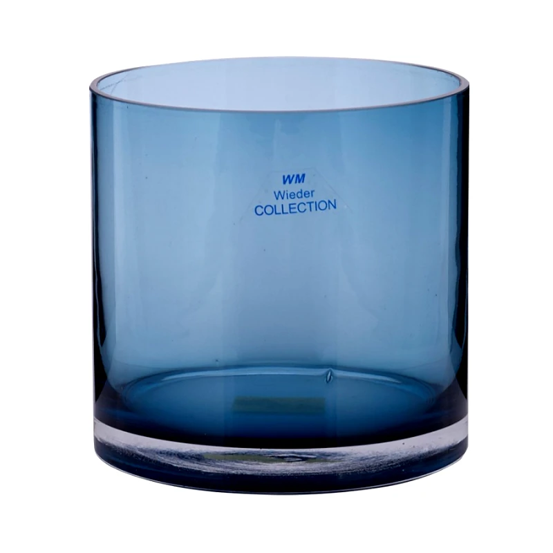 WM COLLECTION Παγοδοχείο Γυάλινο WM Collection 12x13εκ. NSMB (Υλικό: Γυαλί, Χρώμα: Μωβ) - WM COLLECTION - NSMB-ice