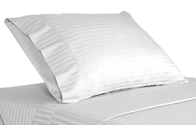OEM Μαξιλαροθήκη Φάκελος 53x73εκ. 70% Βαμβάκι-30% Polyester 240TC Με Ρίγα 1cm Polycotton Luxury Line (Σετ 6 Τεμάχια) (Ύφασμα: Cotton 70% - Polyester 30%, Χρώμα: Λευκό) - OEM - 5201847006797