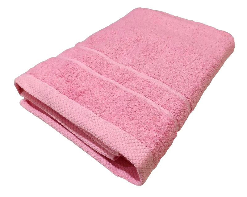OEM Πετσέτα Πισίνας 80x145εκ. 600gr/m2 Pool Luxury Line Pink (Σετ 6 Τεμάχια) (Ύφασμα: Βαμβάκι 100%, Χρώμα: Ροζ) - OEM - 5201847550009-2