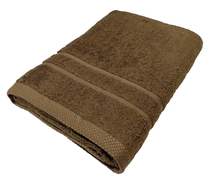 OEM Πετσέτα Πισίνας 80x145εκ. 600gr/m2 Pool Luxury Line Brown (Σετ 6 Τεμάχια) (Ύφασμα: Βαμβάκι 100%, Χρώμα: Καφέ) - OEM - 5201847550009-6