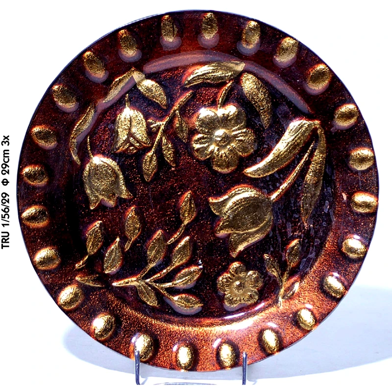 Royal Art Collection Διακοσμητική Πιατέλα Γυάλινη Royal Art 29x3εκ. TRU1/56/29 (Υλικό: Γυαλί) - Royal Art Collection - TRU1/56/29