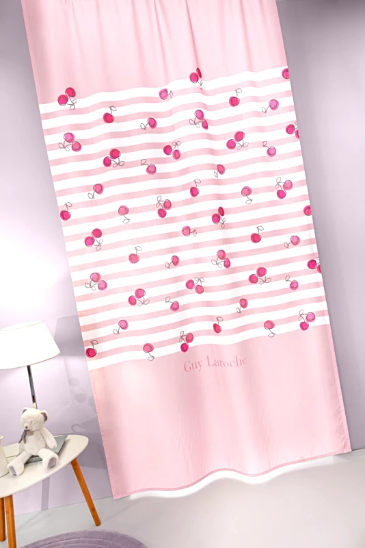 Guy Laroche Κουρτίνα Polyester Cherries 145x270εκ. Guy Laroche (Ύφασμα: Polyester) - Guy Laroche - 5206480665103
