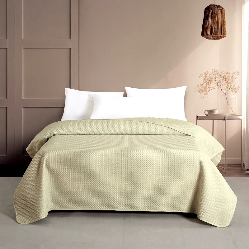 MELINEN Κουβερλί Microfiber Μονό 160x240εκ. Ultra Sonic Zara Ecrou Melinen 20004489 (Ύφασμα: Microfiber, Χρώμα: Εκρού , Μέγεθος: Μονά) - MELINEN - 20004489