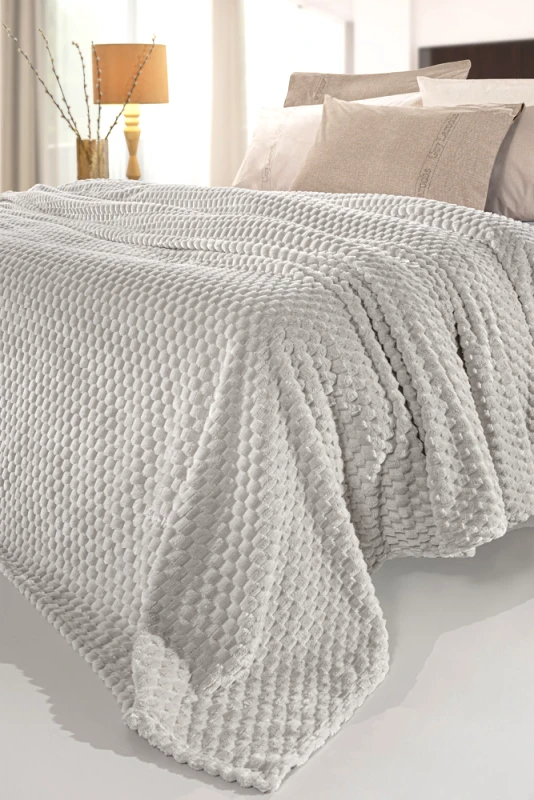 Guy Laroche Σετ 2τμχ Κουβέρτα Μονή Velour Fleece 160x240εκ. Με Διακοσμητική Μαξιλαροθήκη Smoothie Elephant Guy Laroche (Ύφασμα: Velour, Χρώμα: Γκρι, Μέγεθος: Μονά) - Guy Laroche - 5206480670411