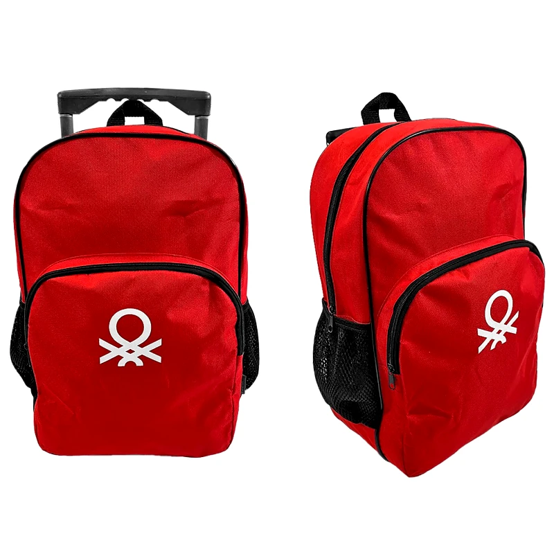 benetton Τσάντα Τρόλευ Κόκκινη 28x12x41εκ. Benetton 50-2923 (Χρώμα: Κόκκινο) - benetton - 50-2923