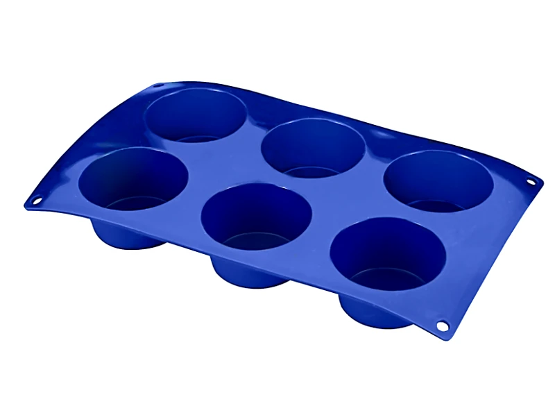 METALTEX Φόρμα Σιλικόνης 6Θέσεων Muffins METALTEX 6εκ.16-222171 (Υλικό: Σιλικόνη) - METALTEX - 16-222171