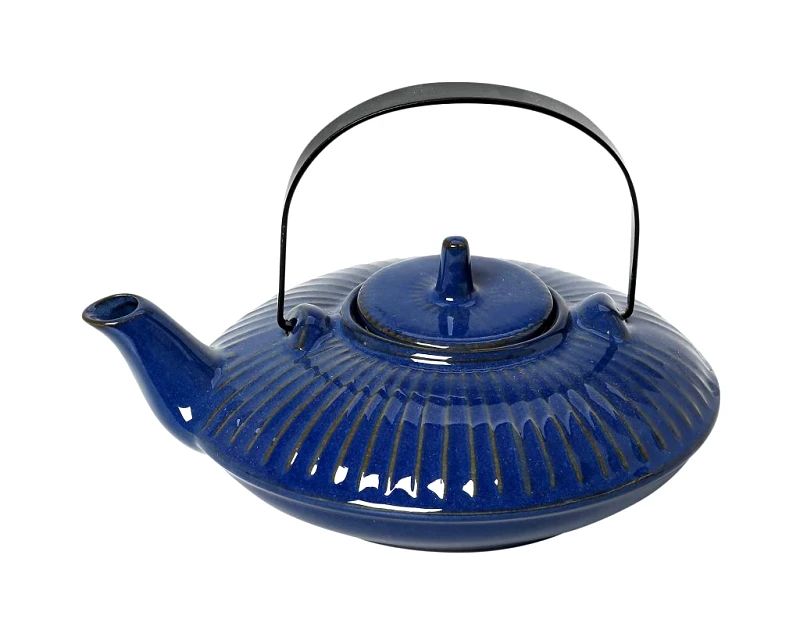 ESPIEL Τσαγιέρα Κεραμική ESPIEL 700ml. SPI107 (Υλικό: Κεραμικό, Χρώμα: Μπλε) - ESPIEL - SPI107