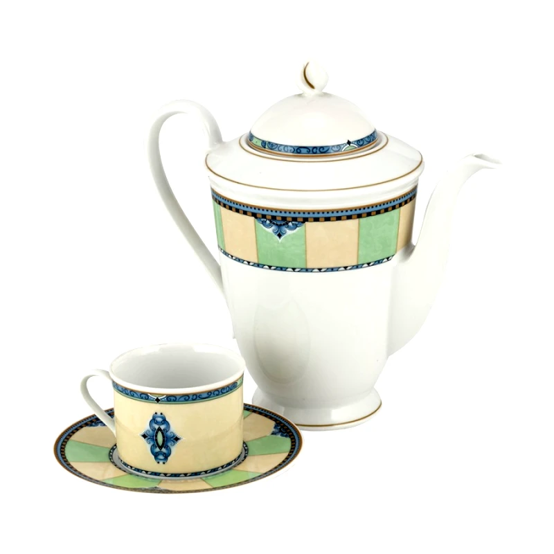 WM COLLECTION Σετ Τσαγιού 9τμχ Πορσελάνης WM Collection N16904 (Υλικό: Πορσελάνη) - WM COLLECTION - N16904-set