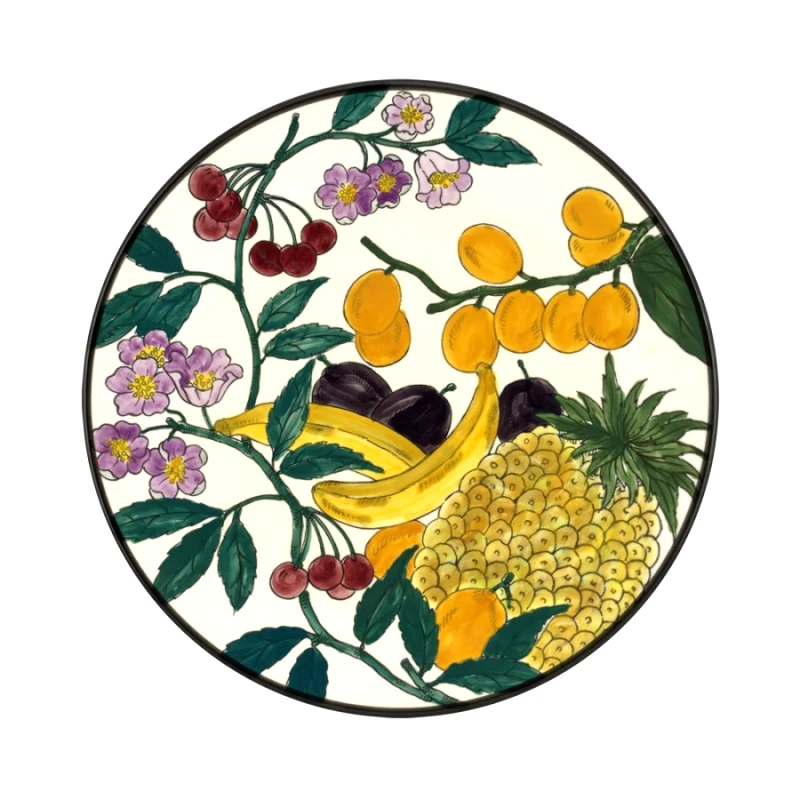 WM COLLECTION Διακοσμητικό Πιάτο Κεραμικό WM Collection Δ32εκ. Nfrouta/a (Υλικό: Κεραμικό) - WM COLLECTION - Nfrouta/a-piato