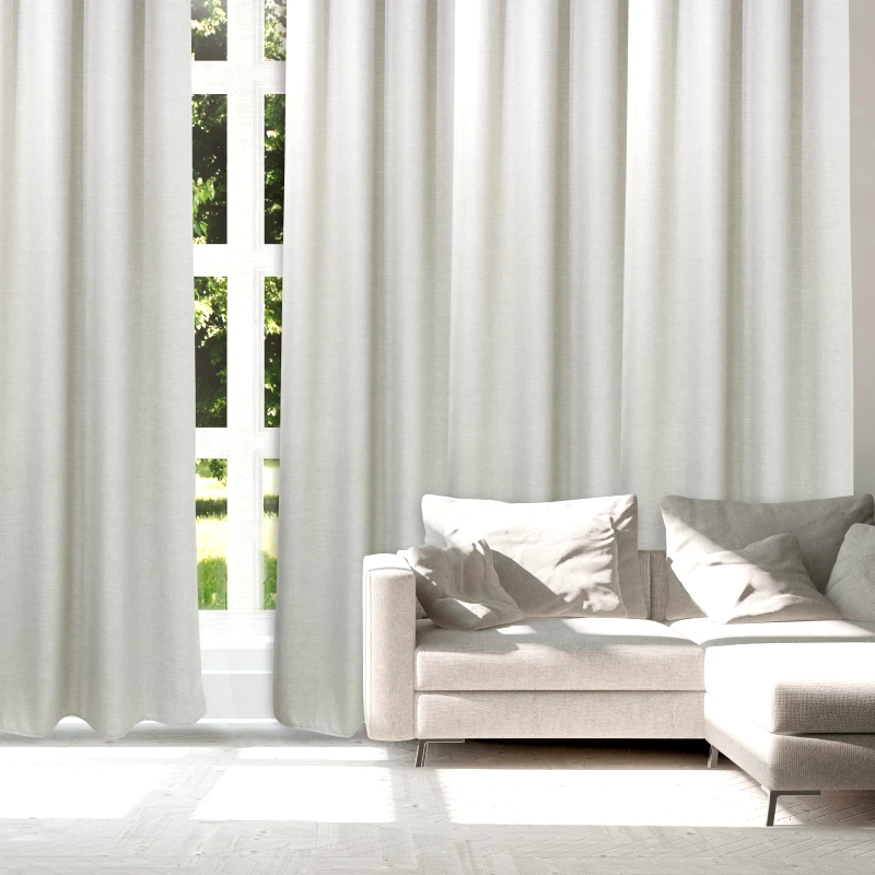 Das Home Κουρτίνα Μέτριας Σκίασης Με Τρουκς Polyester 140x270εκ. Curtain Line 2242 Εκρού Das Home (Ύφασμα: Polyester, Χρώμα: Εκρού ) - Das Home - 420142702242