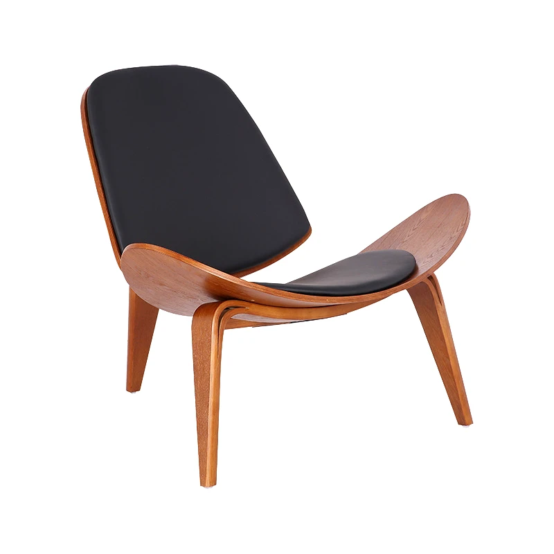 PAKO WORLD Πολυθρόνα Vilma pakoworld PU μαύρο-καρυδί 90x73x75εκ (Σετ 2 Τεμάχια) - PAKO WORLD - 106-000015