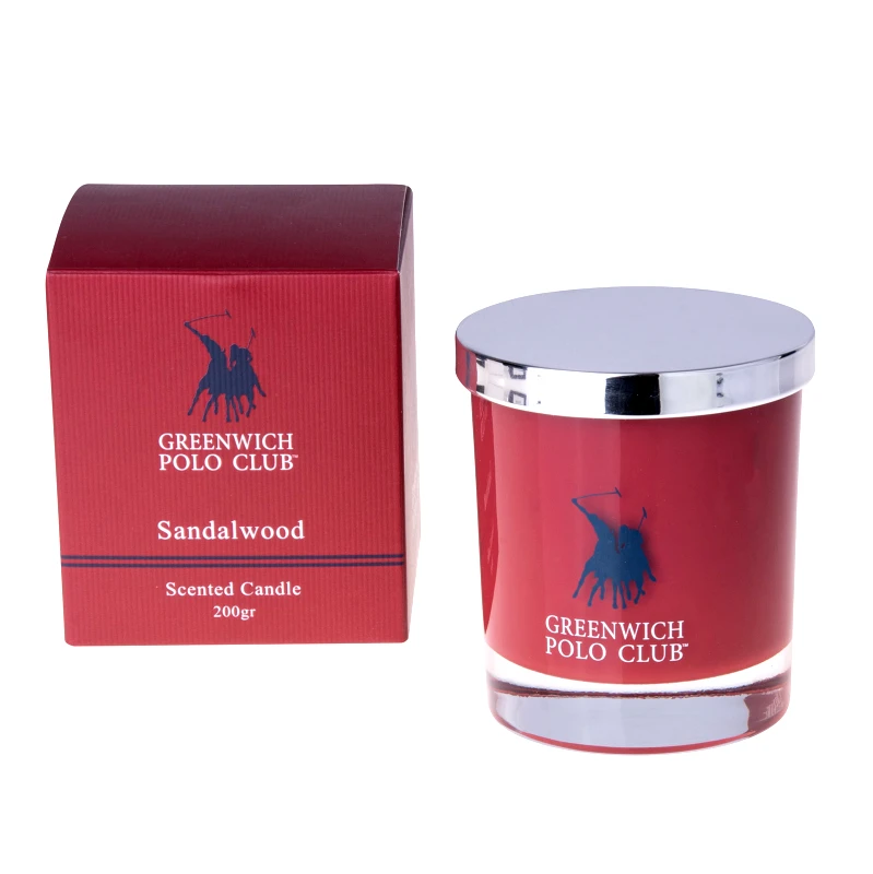 Greenwich Polo Club Αρωματικό Κερί 200gr Sandalwood 3003 Greenwich Polo Club - Greenwich Polo Club - 217468003003