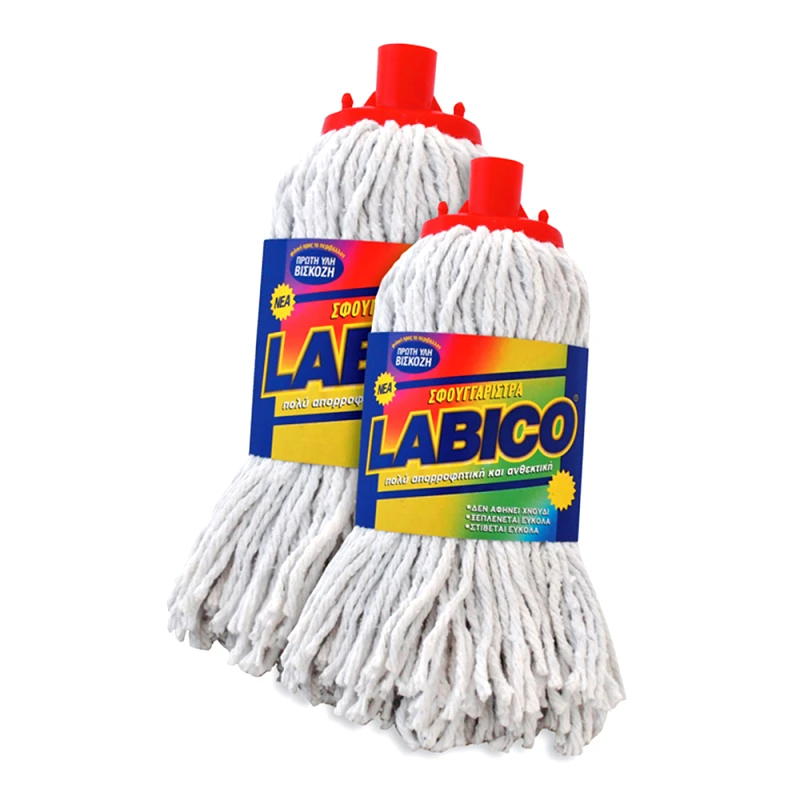 OEM Σφουγγαρίστρα Νημάτινη Λευκή Γίγας Labico - OEM - RS_00.26.24.ΚΑΣΥ