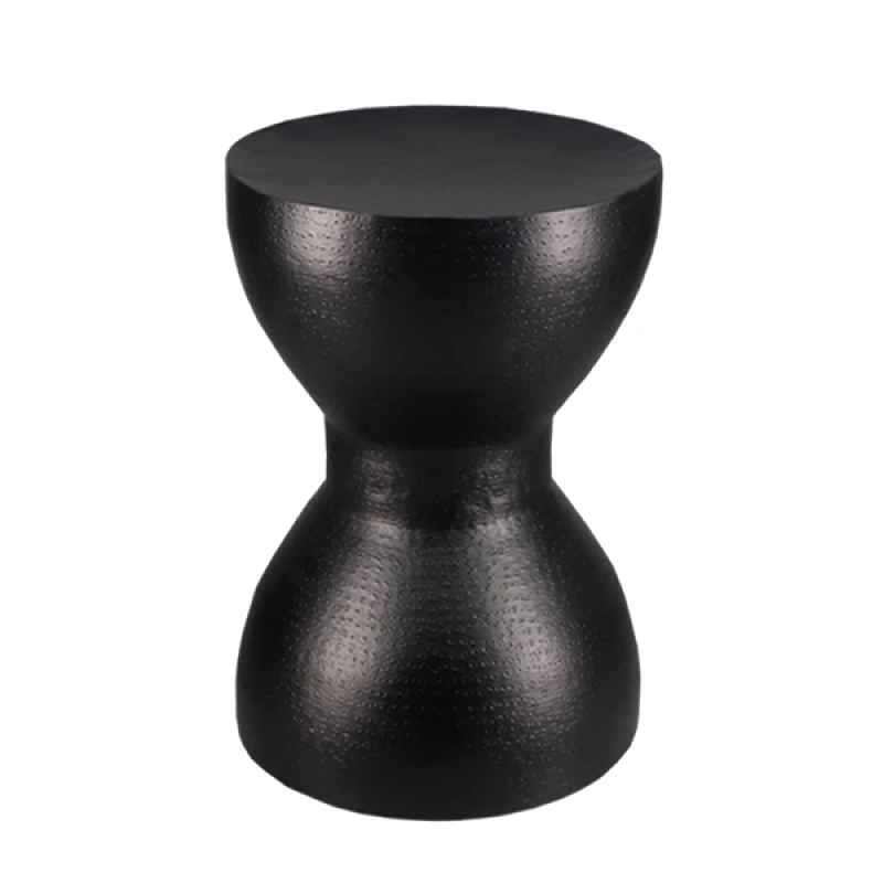 Art Et Lumiere Σκαμπώ Μεταλλικό Μαύρο Art Et Lumiere Φ38x45εκ. 12000 (Υλικό: Μεταλλικό, Χρώμα: Μαύρο) - Art Et Lumiere - lumiere_12000