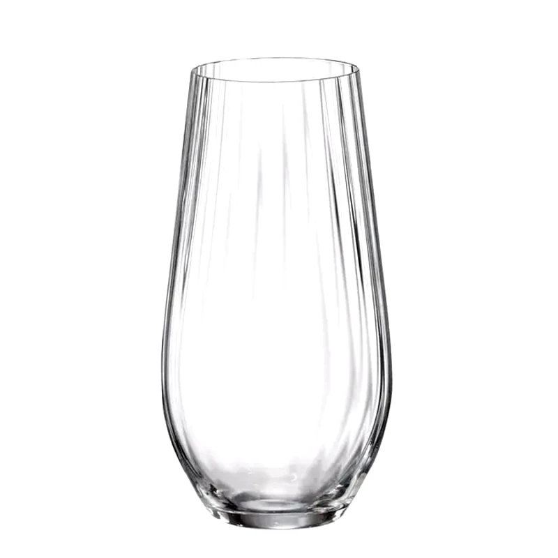 Crystal Bohemia Ποτήρι Κρυστάλλινο Columba Optic Crystal Bohemia 580ml CTB2SG64580 (Σετ 6 Τεμάχια) (Υλικό: Κρύσταλλο, Χρώμα: Διάφανο , Μέγεθος: Σωλήνας) - Crystal Bohemia - CTB2SG64580