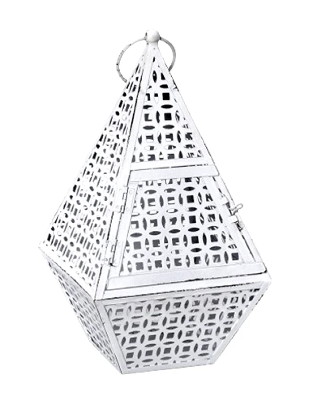 ESPIEL Φανάρι Μεταλλικό 17,5x17,5x33εκ. ESPIEL ISK305 (Υλικό: Μεταλλικό) - ESPIEL - ISK305