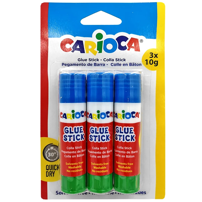 CARIOCA Σετ Κόλλα Στικ 3τμχ 10g CARIOCA 19-180 - CARIOCA - 19-180