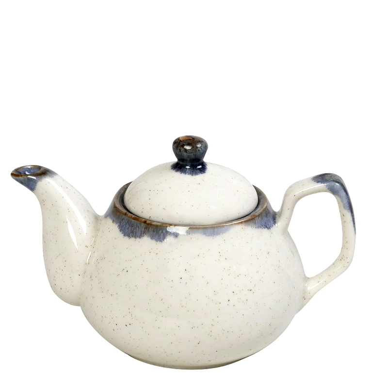 ESPIEL Τσαγιέρα Stoneware Reactive Blue Essentials ESPIEL 21x17x15εκ. OWR108K1 (Χρώμα: Μπλε, Υλικό: Stoneware) - ESPIEL - OWR108K1