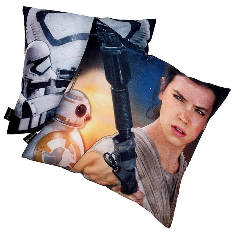 Disney Μαξιλάρι Διακοσμητικό Polyester 40x40εκ. Starwars 5505 Disney (Ύφασμα: Polyester, Χρώμα: Λευκό) - Disney - 533404005505